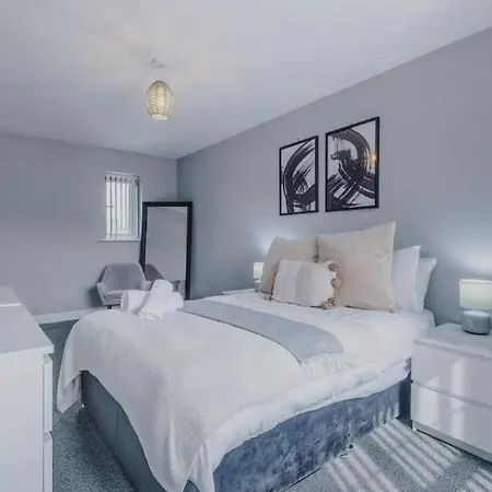 Вилла Lux 3 Bed 10 Mins From Centre - Parking & Netflix Манчестер Экстерьер фото